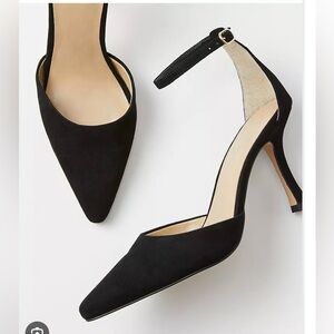 Ann Taylor NIB Suede Ankle Strap Pump Size 8.5